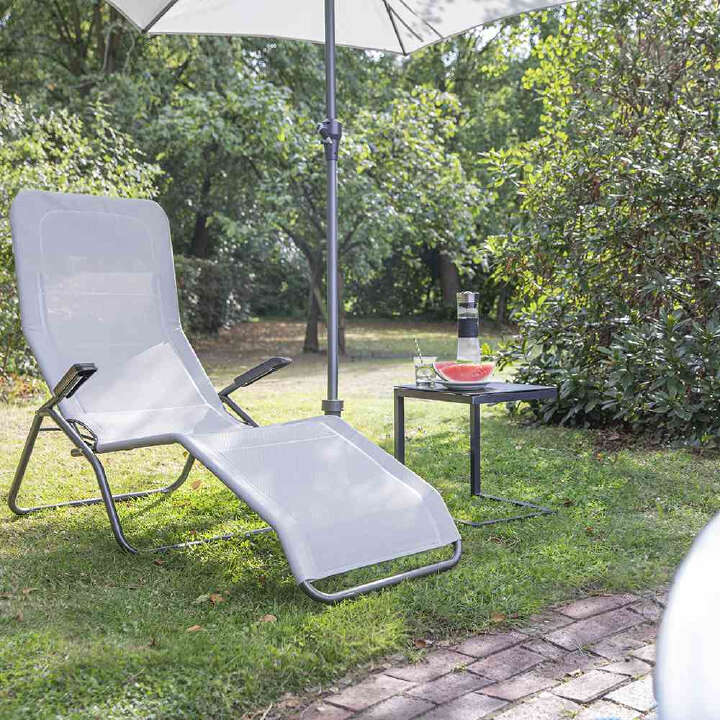 SIENA GARDEN Anco Kippliege anthrazit / hellgrau